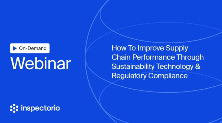 How To Improve Supply Chain Performance Through Sustainability Technology And Regulatory Compliance